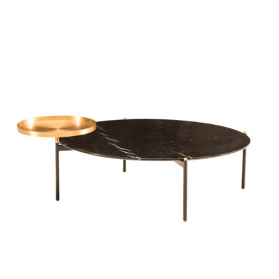 Metallic Stands Coffee Table