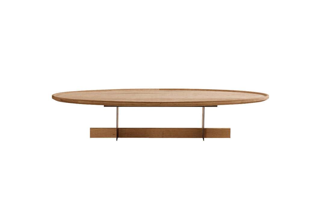 Oval Shaped Coffee Table