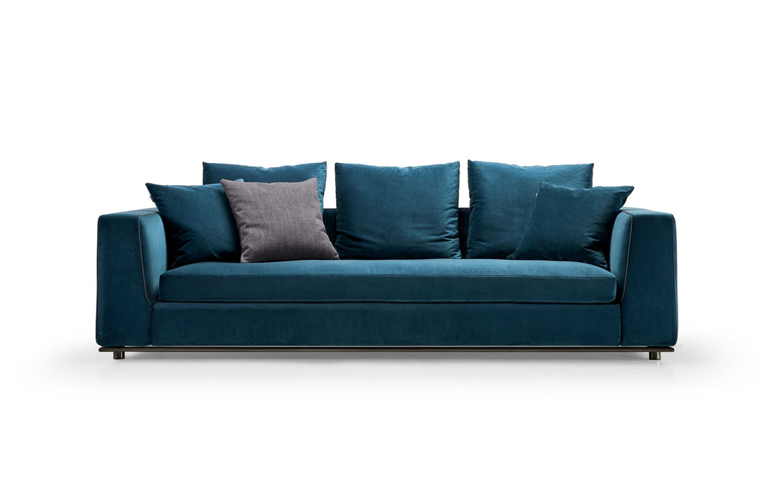 Soft Sculpt Fabric Sofa