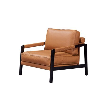 Top-Grain Leather Chair - Coppice Furniture Luxury Design