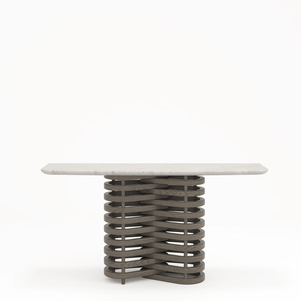 The Oakmarble Console - Coppice Furniture Luxury Design