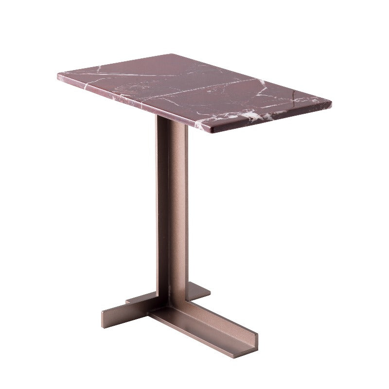 T Shaped Square Marble Table