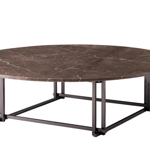 Circular Marble Coffee Table - Coppice Furniture Luxury Design