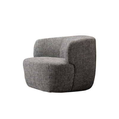 Simple Grey Accent Chair - Coppice Furniture Luxury Design